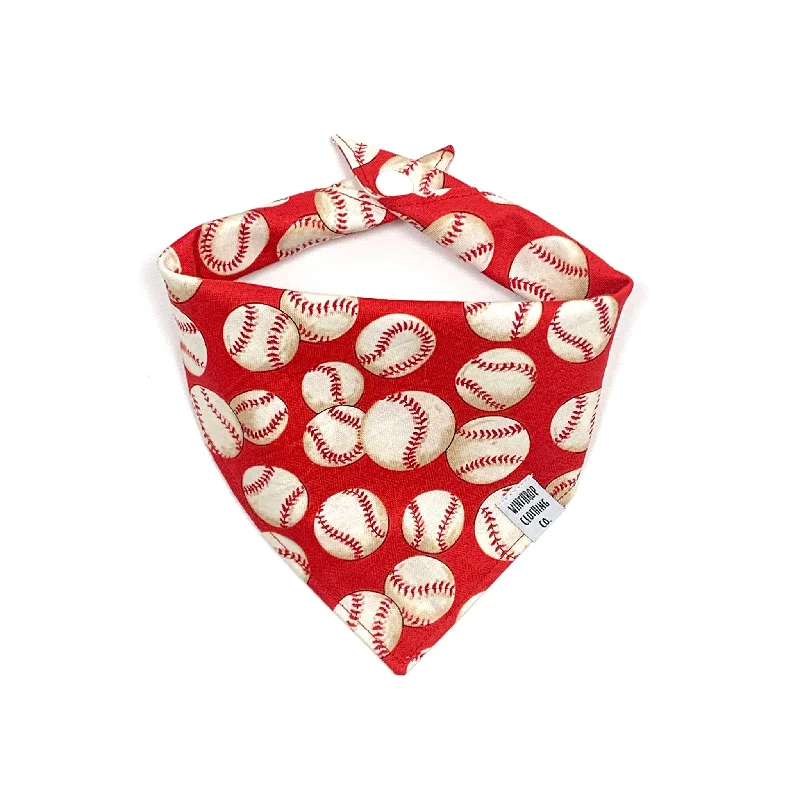 Pet cartoon pattern clothesBaseball Dog Bandana