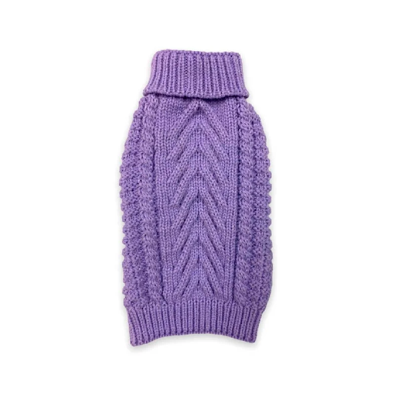 - Elderly dog ​​joint care mattressFabdog | Super Chunky Dog Sweater Lilac