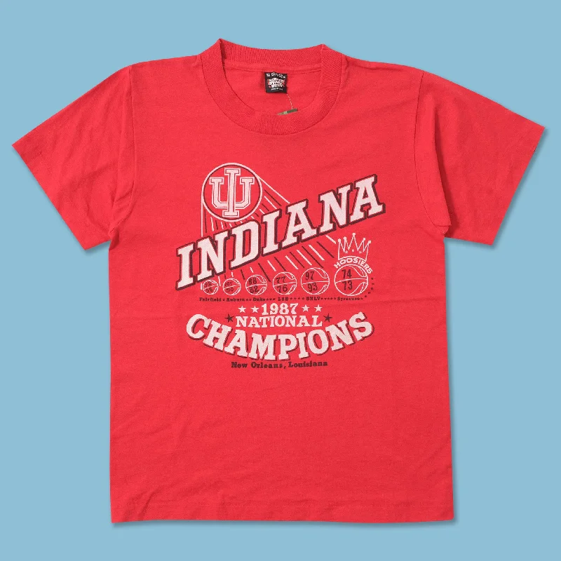 - Air box TSA certified check-in1987 Indiana Hoosiers T-Shirt Small