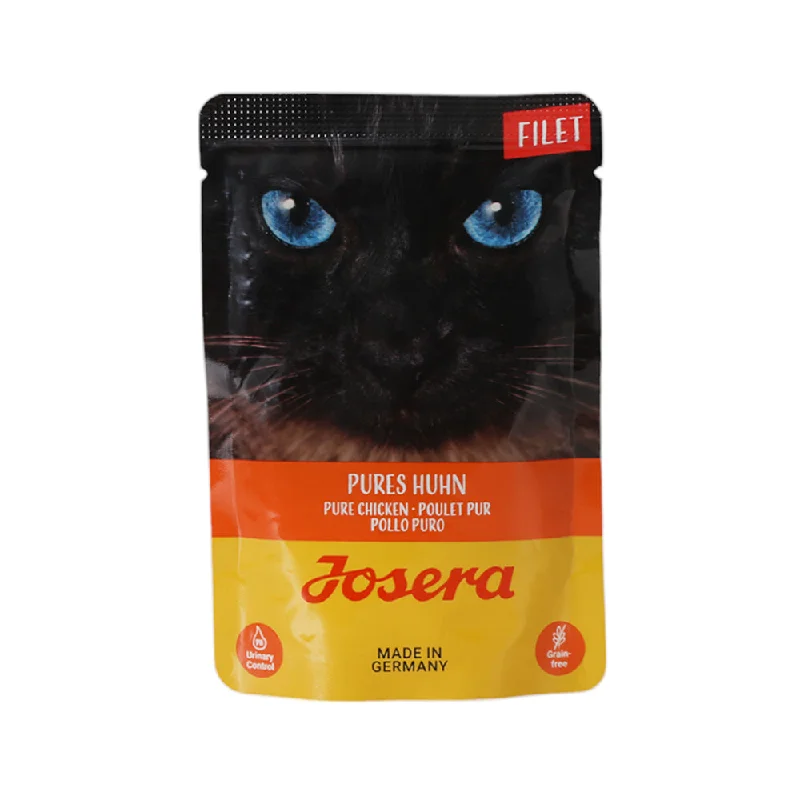    - Affordable cat food with good quality  JOSERA ADULT CAT PURE CHICKEN FILLET POUCH 70 GM