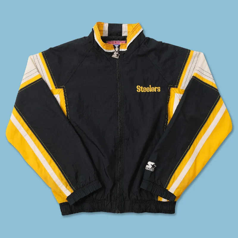 - Custom pet birthday cakeVintage Starter Pittsburgh Steelers Track Jacket Medium