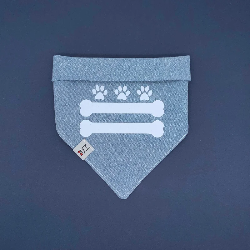 Focus on health and safety:D.C. Bones Dog Bandana