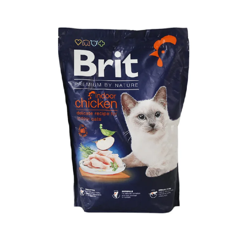    - Weight management cat food  BRIT PREMIUM CAT FOOD INDOOR CHICKEN 1.5 KG