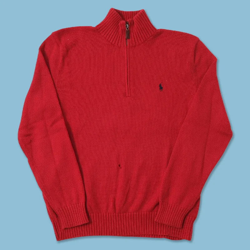 - Automatic induction pet water dispenserVintage Polo Ralph Lauren Q-Zip Knit Sweater Medium