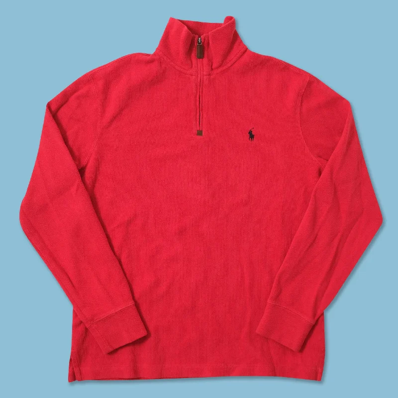 ---Vintage Polo Ralph Lauren Q-Zip Sweater Medium