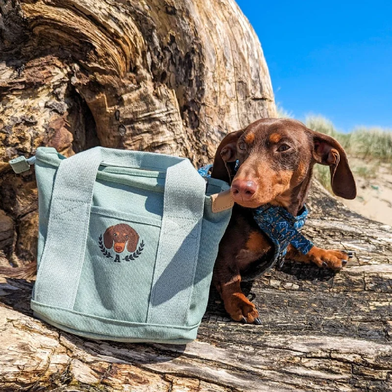 - Organic cotton dog bibsPersonalised Sage Wanderland Lunch Bag