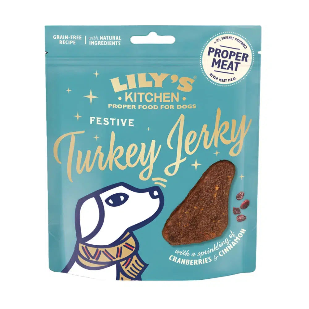 - Cat nail clippers with LED lightsLily's Kitchen - Festive Turkey Jerky - 70g