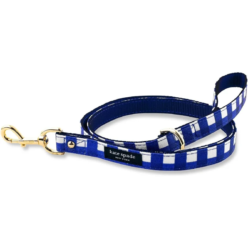 Kate Spade New York | Navy Gingham - Dog Lead