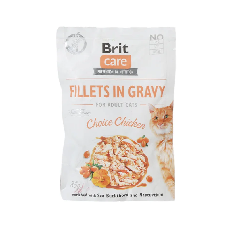    - Kitten food  BRIT CARE CAT FOOD FILLETS IN GRAVY CHOICE CHICKEN 85 GM