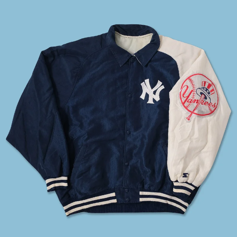 - Winter dog thick down jacketVintage Starter New York Yankees Padded College Jacket XLarge