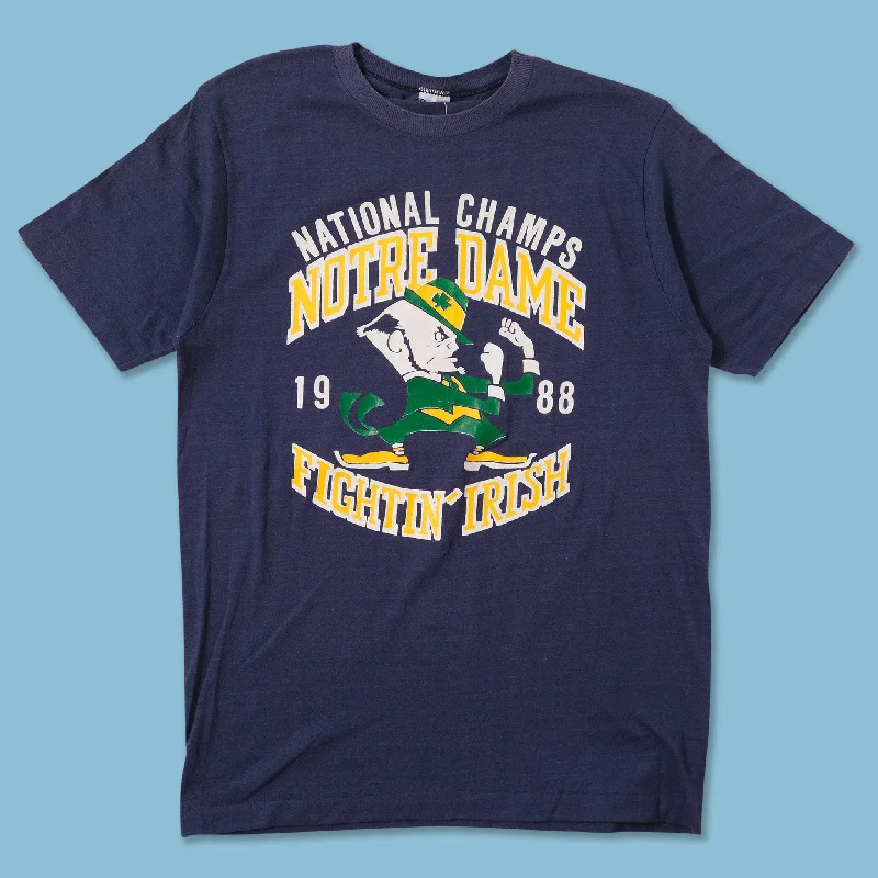 - Foldable and portable cat bagVintage Notre Dame Fighting Irish T-Shirt Small