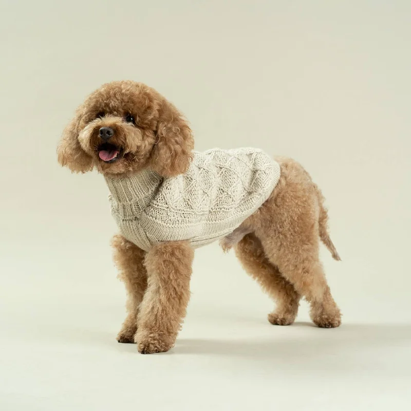 - Winter dog thick down jacketAlqo Wasi | Diamond Knit - Peruvian Alpaca Dog Jumper