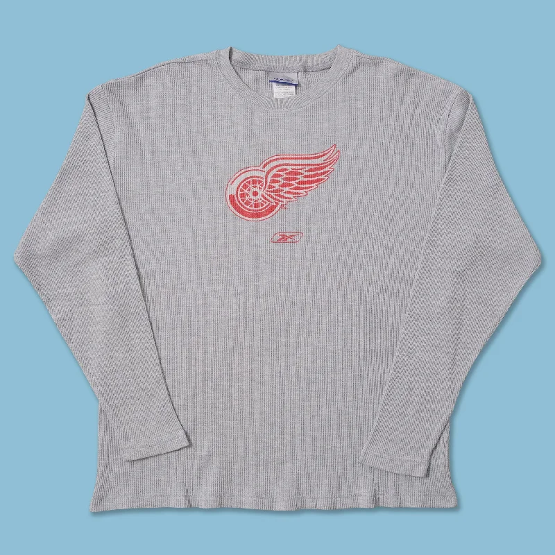 - ​​Pet toys under    yuanVintage Reebok Detroit Red Wings Longsleeve Large