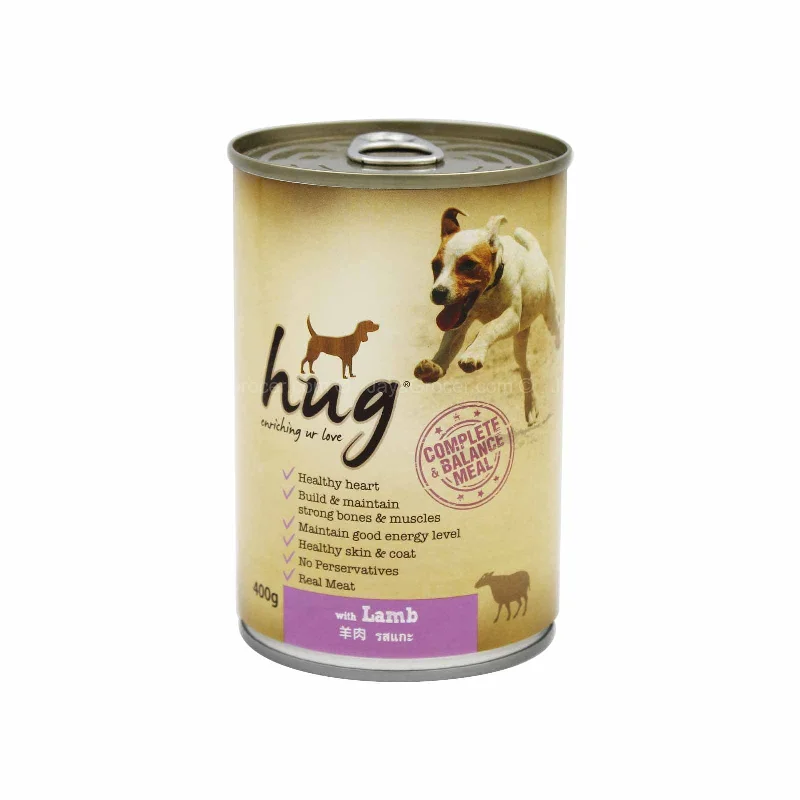  -Cost-effective dog foodHug Lamb Canned Dog Food 400g